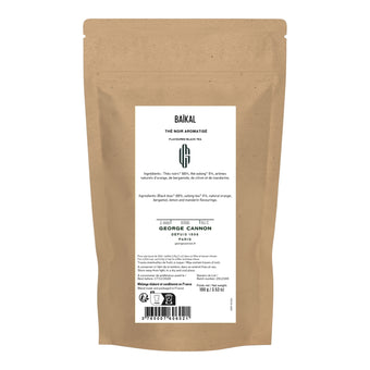 BAÏKAL - Thé noir aromatisé aux agrumes - Bio