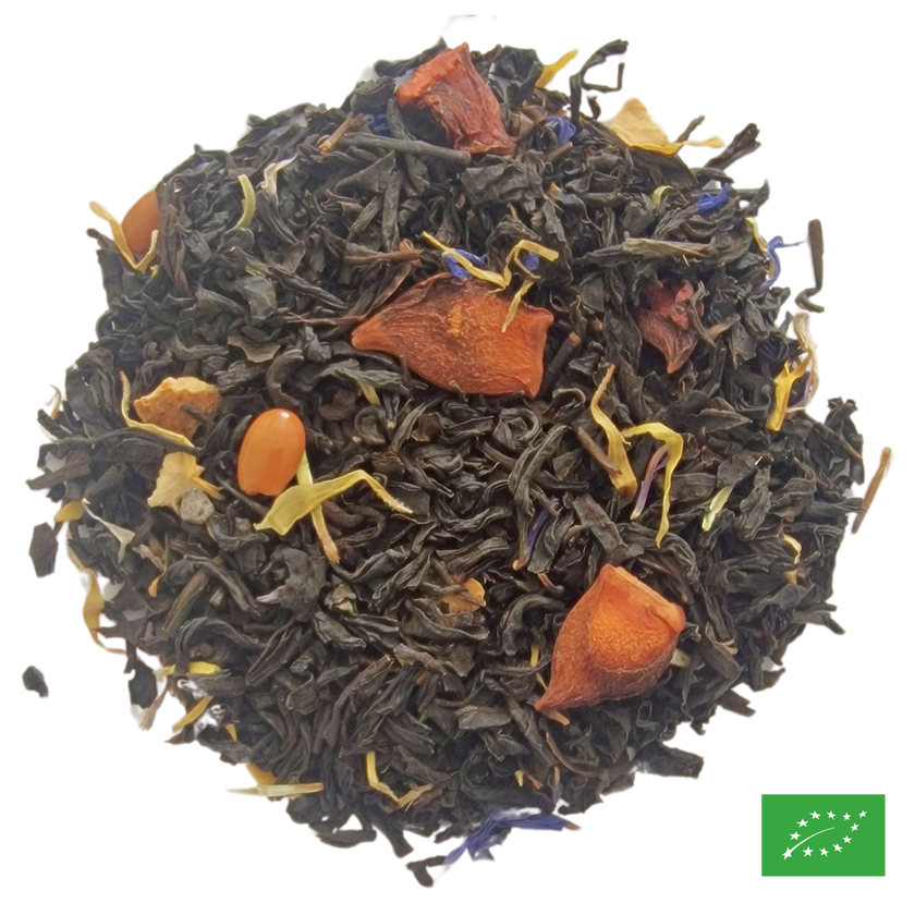 LES BELLES DE NUIT - Thé noir à l'anis étoilé aromatisé mandarine, vanille - Bio