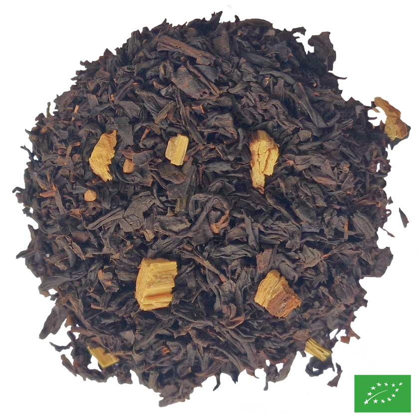 LE CLOU DU SPECTACLE - Thé noir aux épices aromatisé mandarine - Bio