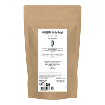 Thé noir d'Inde KAIRBETTA WINTER FROST SFTGFOP1 - Cru 2026