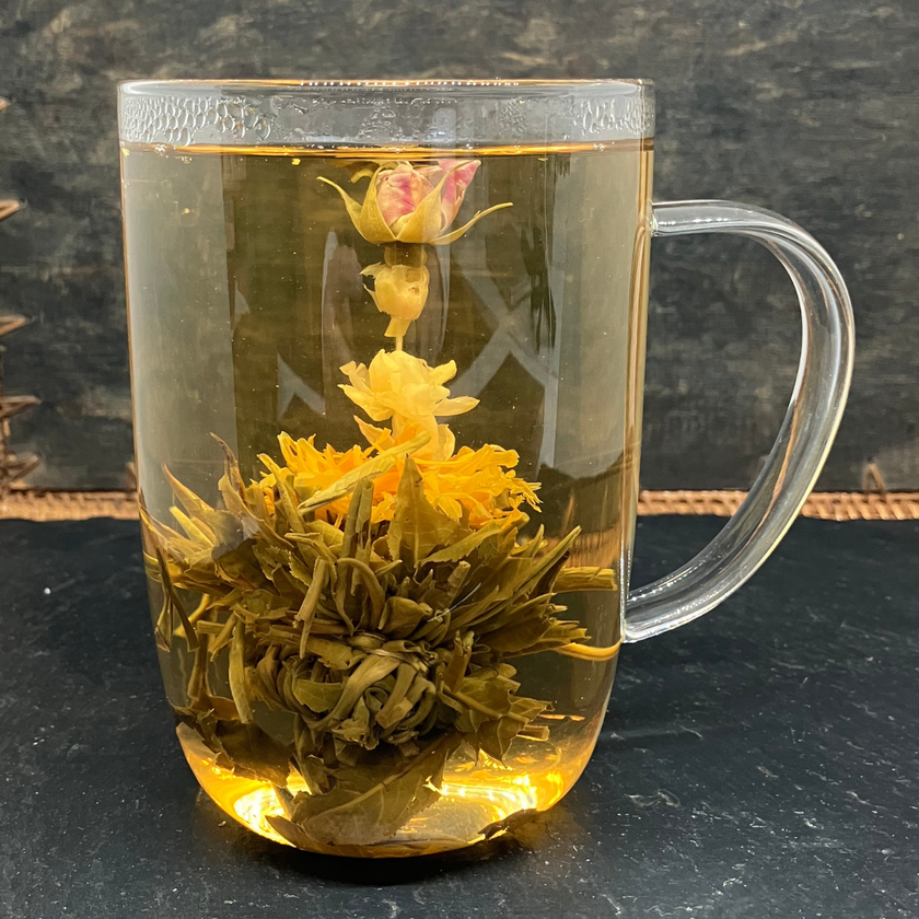 BLOOMING TEA PURE LOVE - Thé vert sculpté de Chine