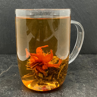 BLOOMING TEA ROYAL LILY - Thé vert sculpté de Chine