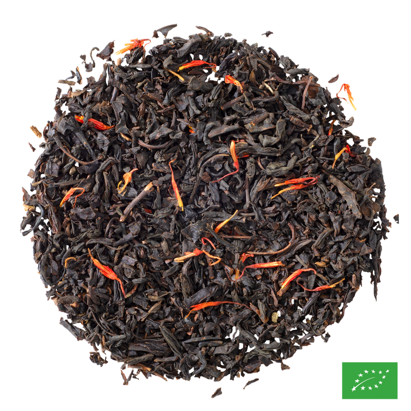 ROI DE SICILE - Earl Grey thé noir aromatisé bergamote - Bio
