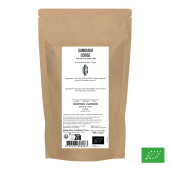 SAMOURAÏ CERISE - Thé vert aromatisé - Bio