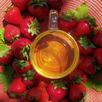 FRAISE - Thé vert à la fraise