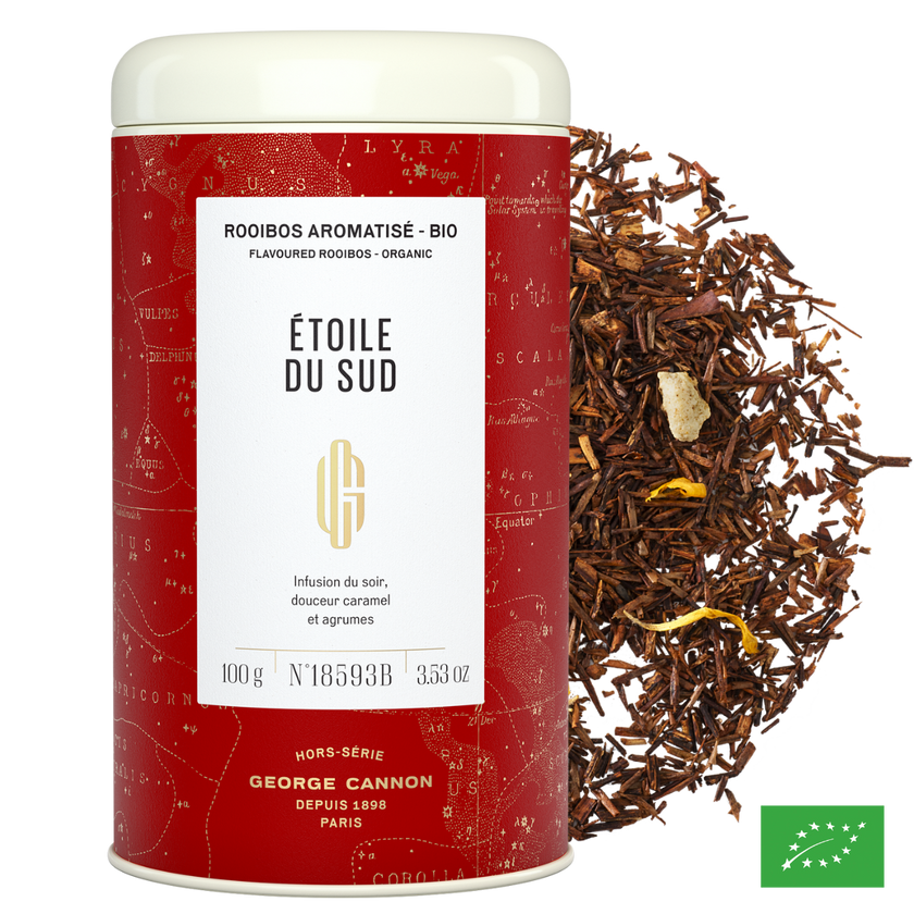 ÉTOILE DU SUD - Rooibos aromatisé caramel, agrumes - Bio