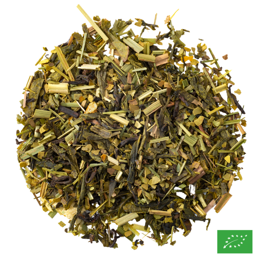 BELLA CIAO - Infusion de thé, maté et citronnelle aromatisée citron - Bio