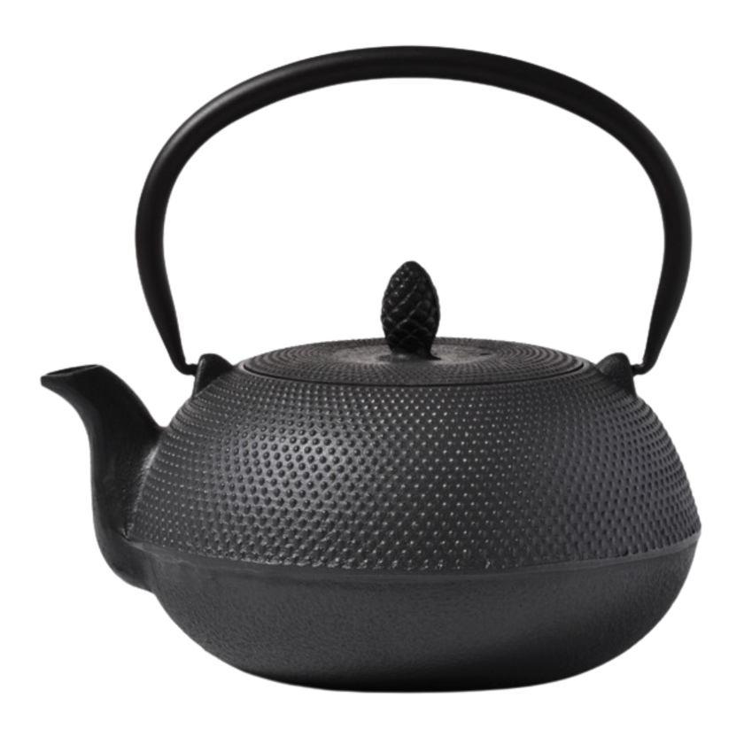THÉIÈRE JAPONAISE EN FONTE NOIRE 0,90 L