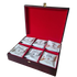 COFFRET BOIS 6 COMPARTIMENTS
